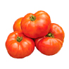 Big beefsteak tomatoes in a pile