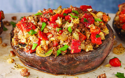 Stuffed Portabella Mushrooms
