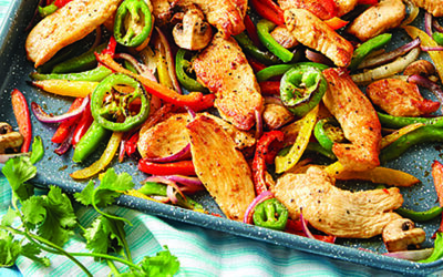 Sheet Pan Chicken Fajitas