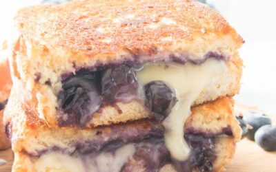 Blueberry Brie Grilled Cheese