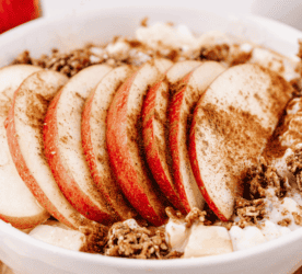 Apple & Cottage Cheese Breakfast Bowl