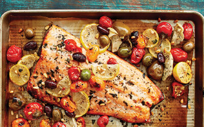 Antipasto Sheet-Pan Salmon