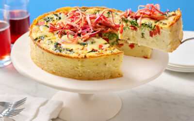 Make-Ahead Vegetable Quiche