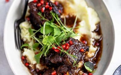 Pomegranate Braised Short Ribs