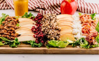 Holiday Wild Rice Salad Board